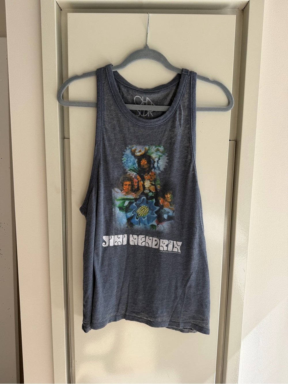 Sophomore Jimi Hendrix Graphic Tank Top